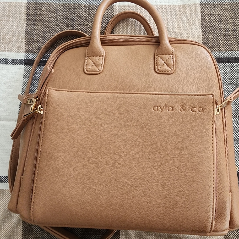 Ayla and co mini diaper bag